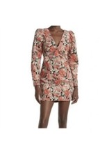 Free People Kapowski Dress Floral Corduroy Long Sleeve