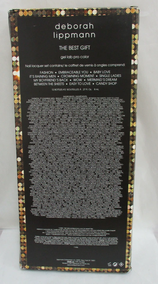 Deborah Lippmann The Best Gift Gel Lab Pro Color Set de 12 Mini -0,27 oz cada uno Foto 4 de 4