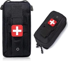 Tactical Molle First Aid Kit Medical EDC Pouch EMT Tourniquet Scissors Waist Bag