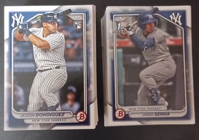 2024 Bowman Baseball Prospects RCs & Vets 1-100, BP1-150 You Pick Bowman 1st