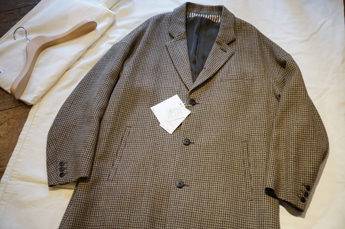 Used 2021 AW Visvim Hammons Coat Tweed Jacket Outer Mens Used 2021 AW Visvim Hammons Coat Tweed Jacket Outer Mens