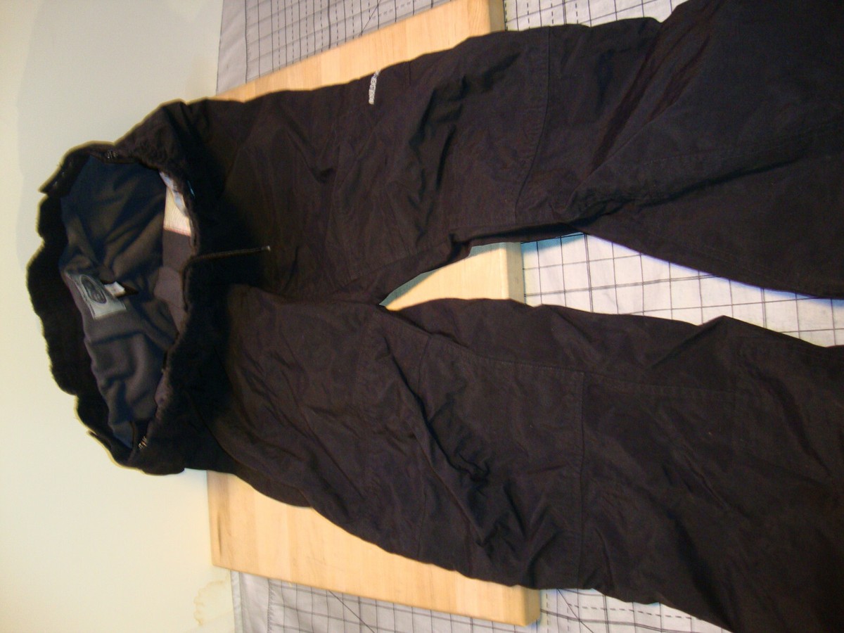 BOULDER GEAR BLACK WATERPROOF SNOWBOARD SKI PANTS MENS Large