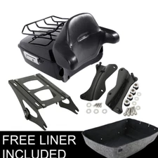 King Trunk Fit For Harley Pack Electra Street Road Glide 14-25