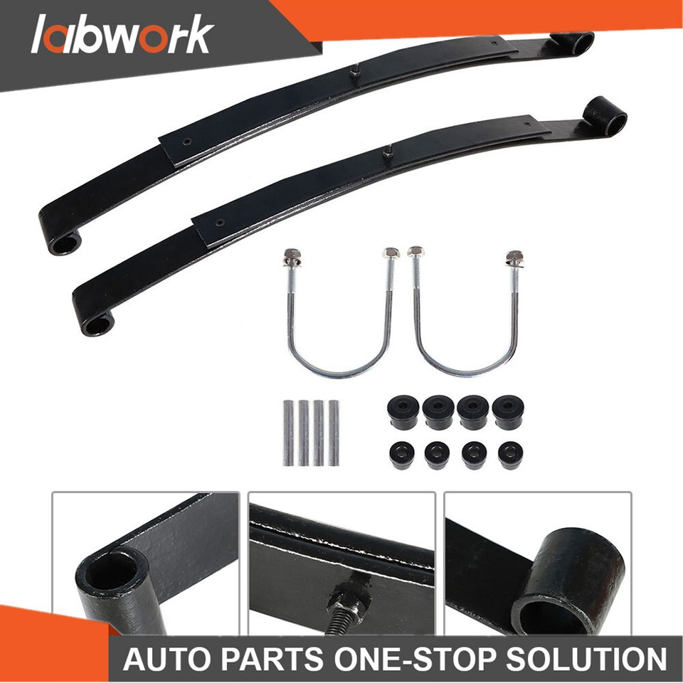Labwork Rear Leaf Spring Kit For E-Z-GO RXV Golf Carts -2 With Bushing ...