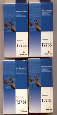 4 Printer Cartridges for EPSON Expression Premium XP600/700/800 Small-In-One Pri