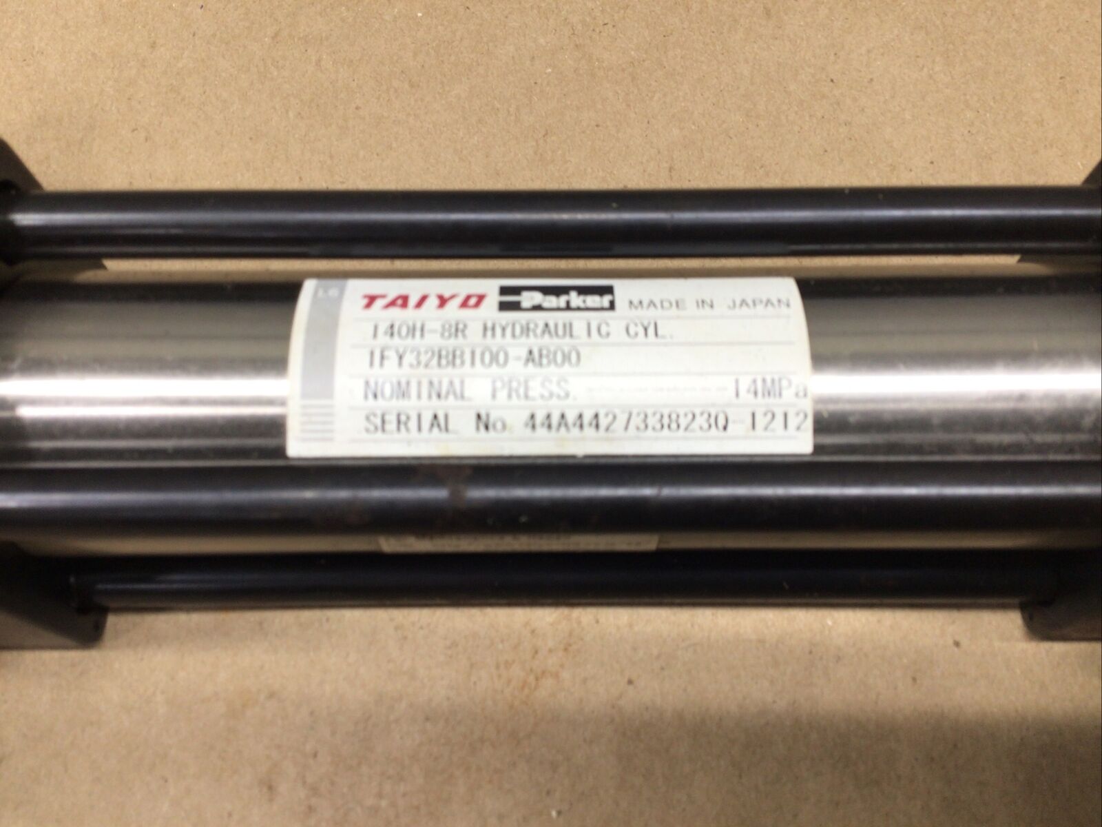 Taiyo 1FY32BB100-AB00 140H-8R Hydraulic Cylinder 14MPa #50A84PR2 
