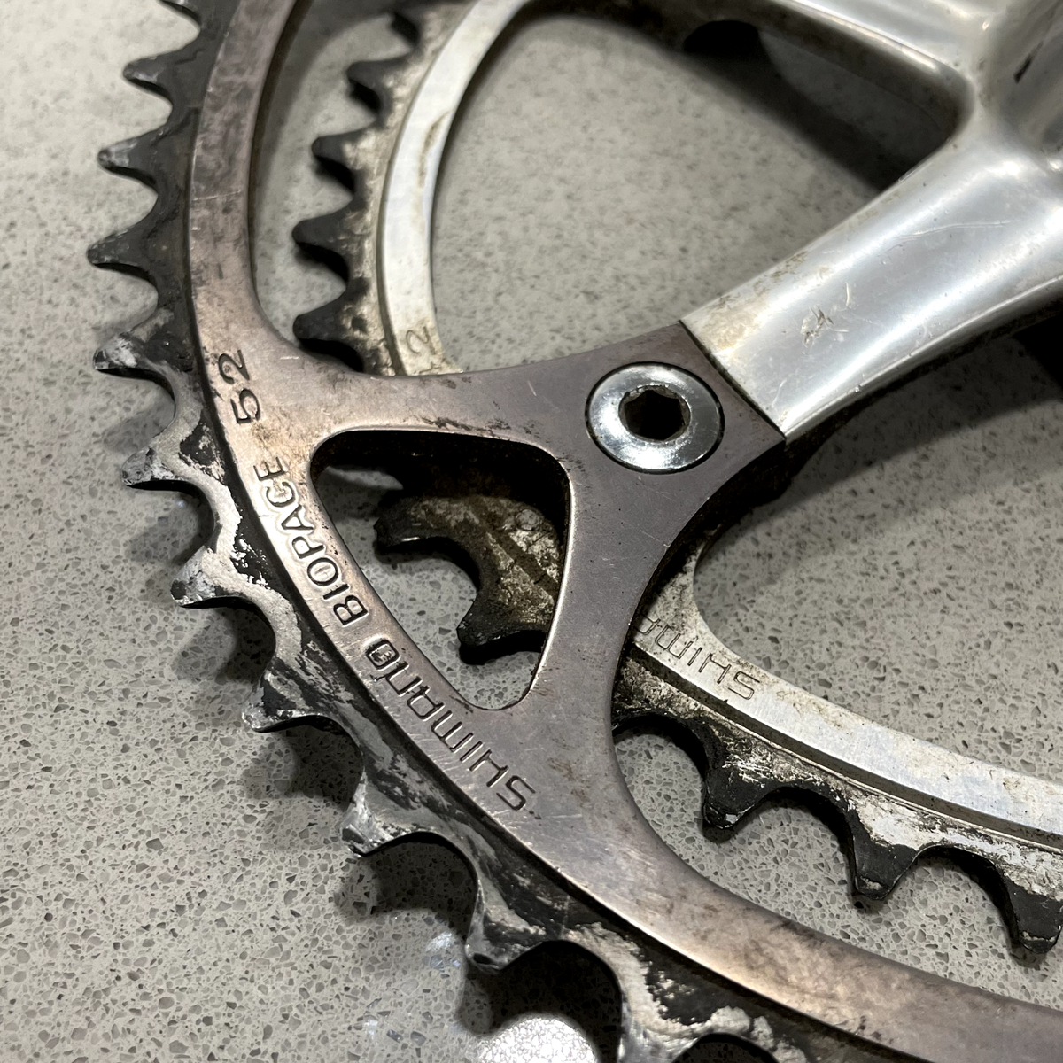 Vintage Shimano Ultegra Chainring SG 6503 52t A-52 130 mm 9 Speed