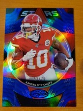 2020 Panini Certified Stars Blue Tyreek Hill Card #CS-TH #56/75