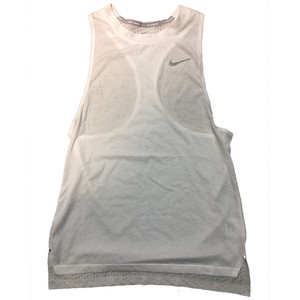 white dri fit tank top