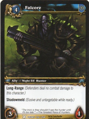 WOW World Of Warcraft CCG Drums Of War 2008 Individual Trading Cards - Picture 58 of 141