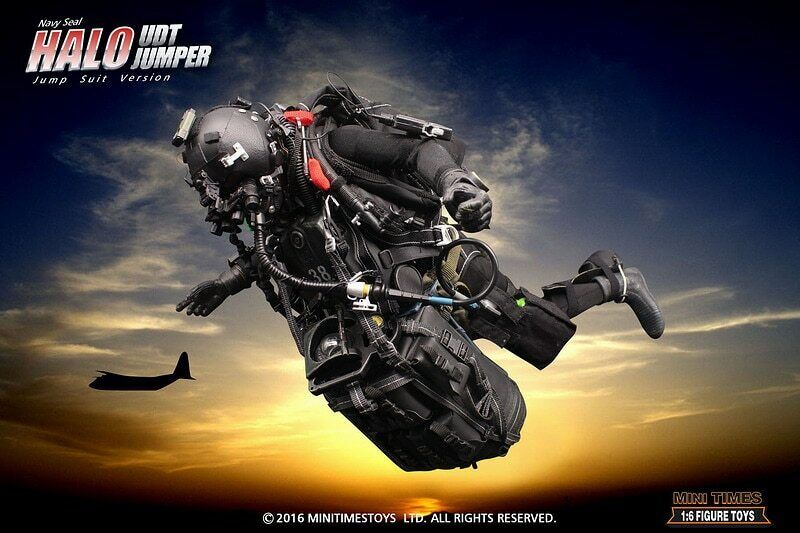 MiniTime Toys M004 1/6 Soldier US NAVY Seal Halo UDT Jumper MiniTime Toys M004 1/6 Soldier US NAVY Seal Halo UDT Jumper