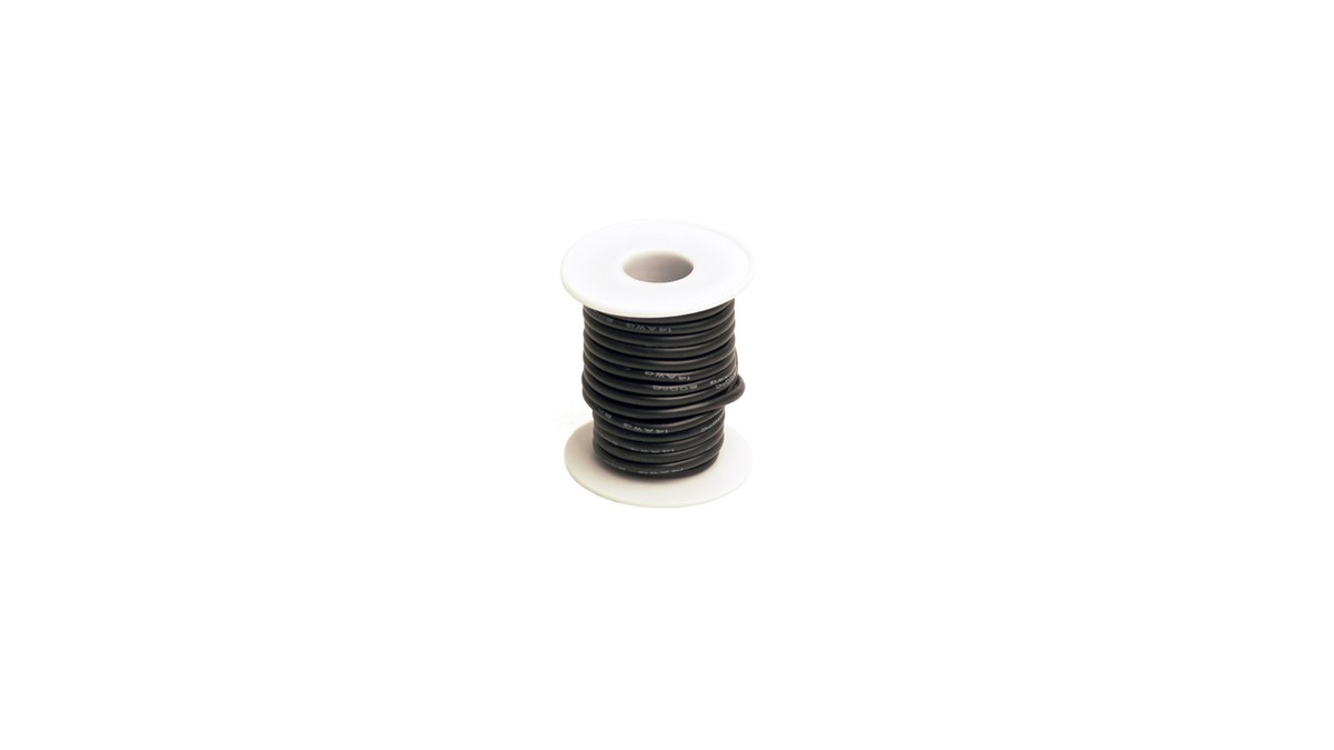 RACERS EDGE 14 GAUGE SILICONE ULTRA FLEX WIRE 25 SPOOL BLACK RACERS EDGE 14 GAUGE SILICONE ULTRA FLEX WIRE 25 SPOOL BLACK
