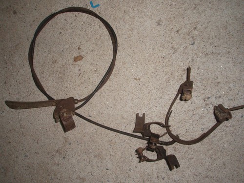 Lot De Colliers Ressort Frein Pour Vélo Ancien - Tirage Bowden, Occasion, Made In France