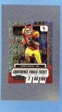 2021 Contenders ROBERT WOODS RC 36/99 Conference Finals Ticket @QW14