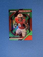 2024 Prizm Draft Picks New Recruits Green Prizm Braelon Allen RC Rookie #NR-BAN