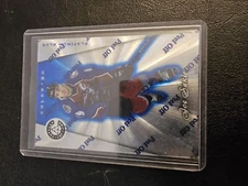 1997 1996-97 Totally Certified Pinnacle Joe Sakic #1215/3099 Platinum Blue