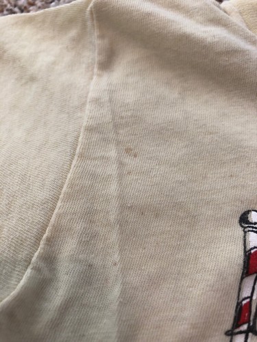 Vintage 80s Cordova Christmas Classic Run T Shirt Single Stitch Belton USA Made - Picture 5 of 10