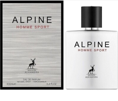 Maison Alhambra By Lattafa Alpine Homme Sport Eau De Parfum for Men 100ml