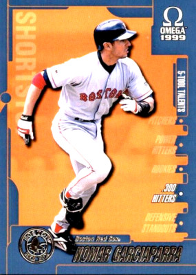 1999 Pacific Omega 5-Tool Talents Nomar Garciaparra #18 Boston Red Sox