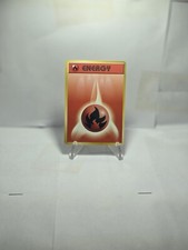 Vintage 1996 Japanese Base Set Fire Energy 