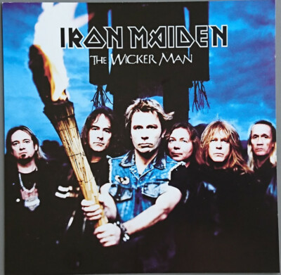 (42) Iron Maiden ''The Wicker Man''-Rare Ltd Ed UK EMI CD Single/Video 2000- New