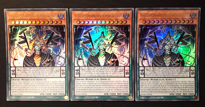 Yu-Gi-Oh! 3x D/D/D/D Super-Dimens. Sovereign Emp. Zero Paradox, BLMR-EN046, NM