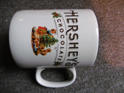 OFFIZIELLE GROSSE TASSE HERSHEY'S SCHOKOLADE WEIHNACHTEN THEMA HERVORRAGENDER ZUSTAND US-IMPORT
