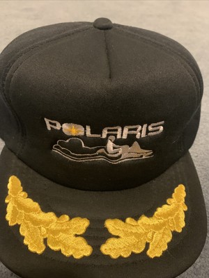 Casquette Vintage Polaris Snapback – Condition Excellente – Thème Motoneige & USA