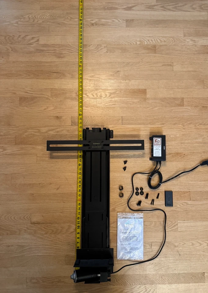 32-1/2 32.5 Inch Tall TV Lift by TVLIFTCABINET - 3250LA - Supports up to 55" TV! - Image 3 of 4