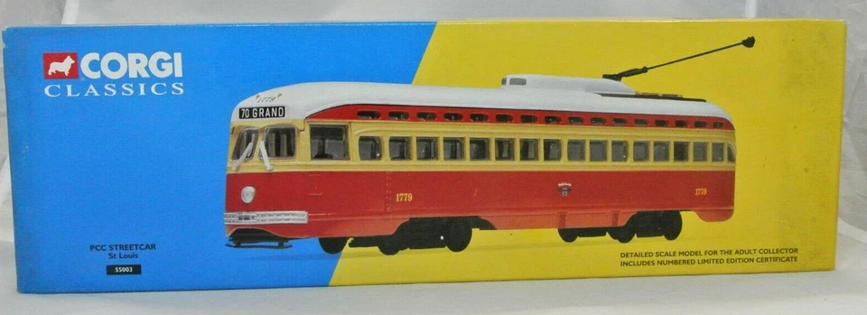 Corgi Classics 55003 St Louis Public Service City Transit - PCC Street Car 1779 - Image 4 of 4