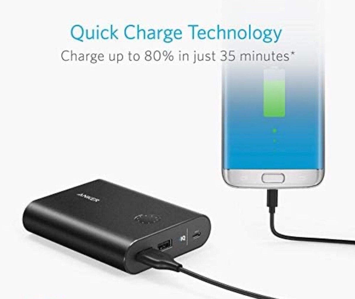 Anker PowerCore+ 13400 w/ Quick Charge 3.0 Power Bank A1316 brand