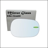 Glas RüCkspiegel Verchromt Seite Dx-Passeggero FüR Ford Ka I (Rb) Von