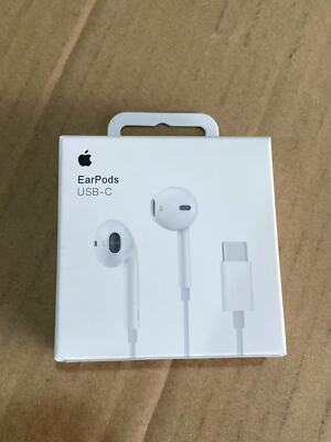 New Apple Earpods - iPhone 16 15 USB-C  OEM Earbud Headphones Wired White