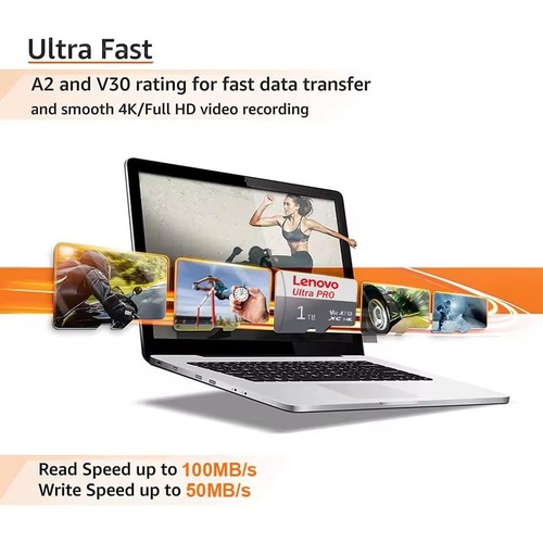 High Speed karta pamięci Lenovo 2Tb karta micro SD klasa 10 do gry Nintendo - Zdjęcie 5 z 9