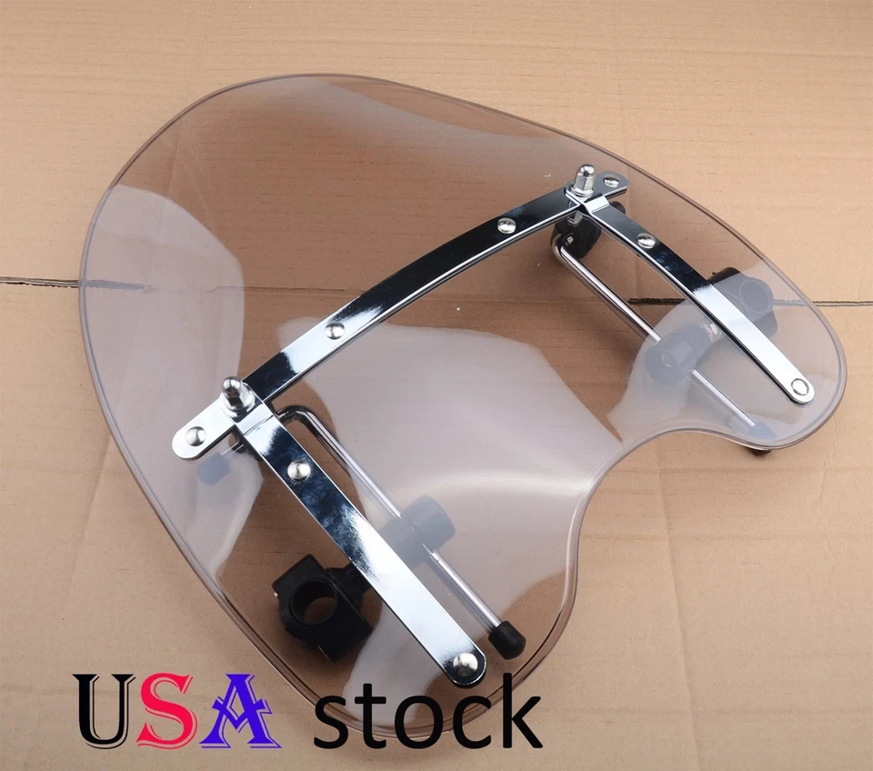 Parabrisas de humo para Yamaha V-Star XVS1100 XVS650 XVS1300 XVS950 Foto 4 de 4