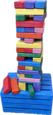 GIANT TOWER GAME, RAINBOW  CRATE  STAND