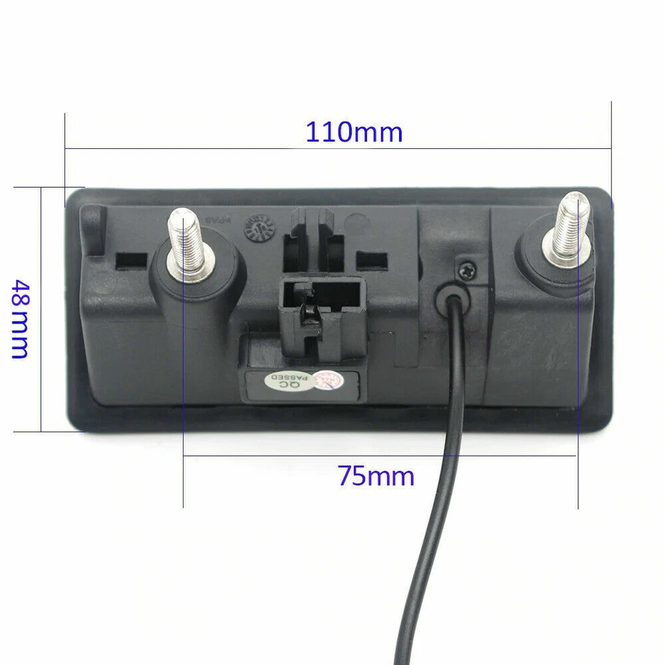 Sistema de ayuda de estacionamiento de reversa con cámara automática para Audi SQ5 Q5 A4 S4 A5 S5 Tira de manija Foto 3 de 4