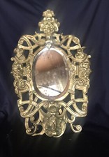 STUNNING MIRROR TO PUT ON A TABLE VERY NICE WORK BEAUTIFUL ANTIQUITY