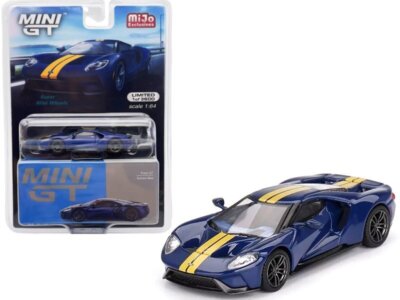 FORD GT  - Sunoco blue - MiJo - Mini GT 1:64