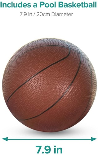 Sable Inflatable Pool Basketball Hoop with one Basketball for Pool and Water - Picture 3 of 6