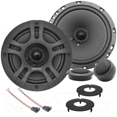 BLAUPUNKT LAUTSPRECHER für VW VENTO 1992-1998 Front Vorn Tür 2-Wege 220W #A2OJ