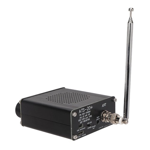`Digital Radio Receiver FM Stereo AM,LW,SW,SSB with antenna, Black Usb Type C - Picture 8 of 15