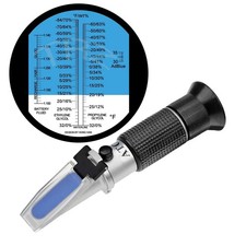TRZ 4-in-1 Antifreeze Refractometer Ethylene Glycol, Propylene Glycol in...