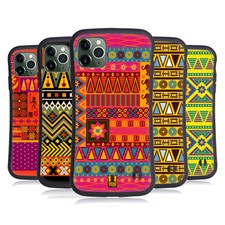 HEAD CASE DESIGNS AFRICAN PATTERN SERIES 2 HYBRID CASE FOR APPLE iPHONES PHONES