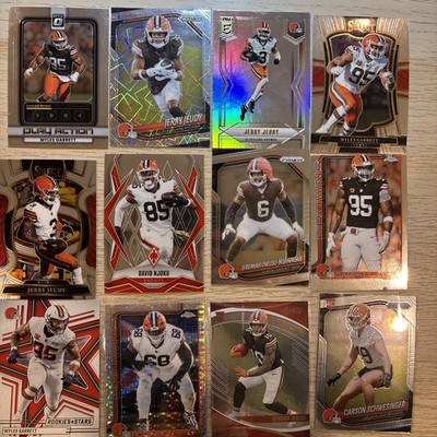 Cleveland Browns 23 Card Lot - RCs, Quinshon Judkins, Garrett, Chubb, Jeudy