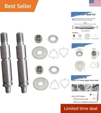 Complete Dryer Replacement Set: Left Side Drum Shaft & Accessories Included