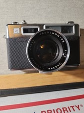 Yashica Electro 35 G Rangefinder 35mm Film Camera f/1.7 45mm Japan; Untested