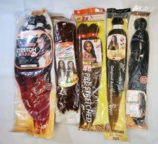 Lot 9 Stretch Twist Braids Pre-Stretched Braiding Hair Packs Spetra Mojito Cuban