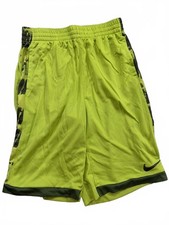Nike Boys Dri-FIT Neon Yellow Athletic Shorts XL