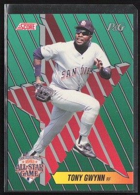1992 Score Procter & Gamble #16 Tony Gwynn San Diego Padres
